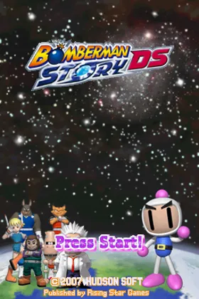 Bomberman Story DS (Europe) (En,Fr,De,Es,It) screen shot title